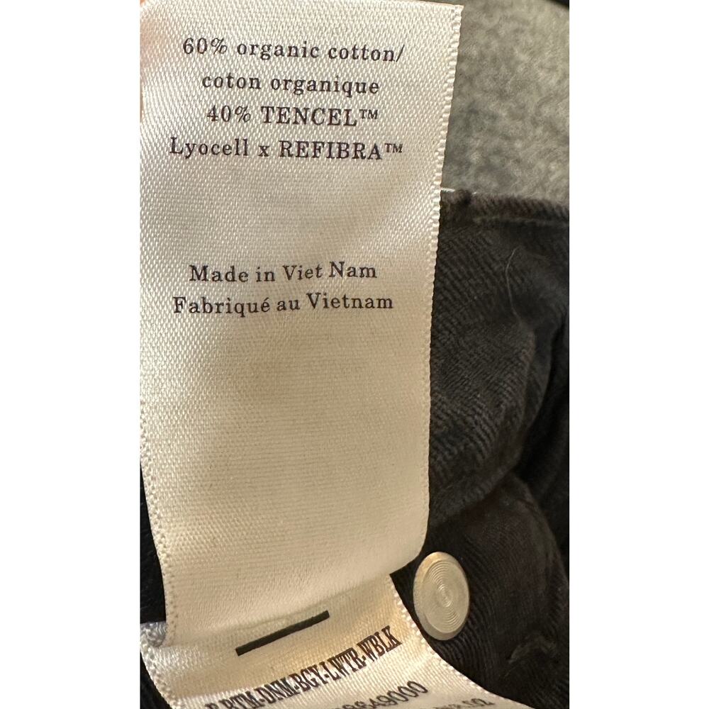 Everlane Women's The OG Baggy Jean Ink Wash Black Denim Size 31 R NWT High Rise - Picture 15 of 15
